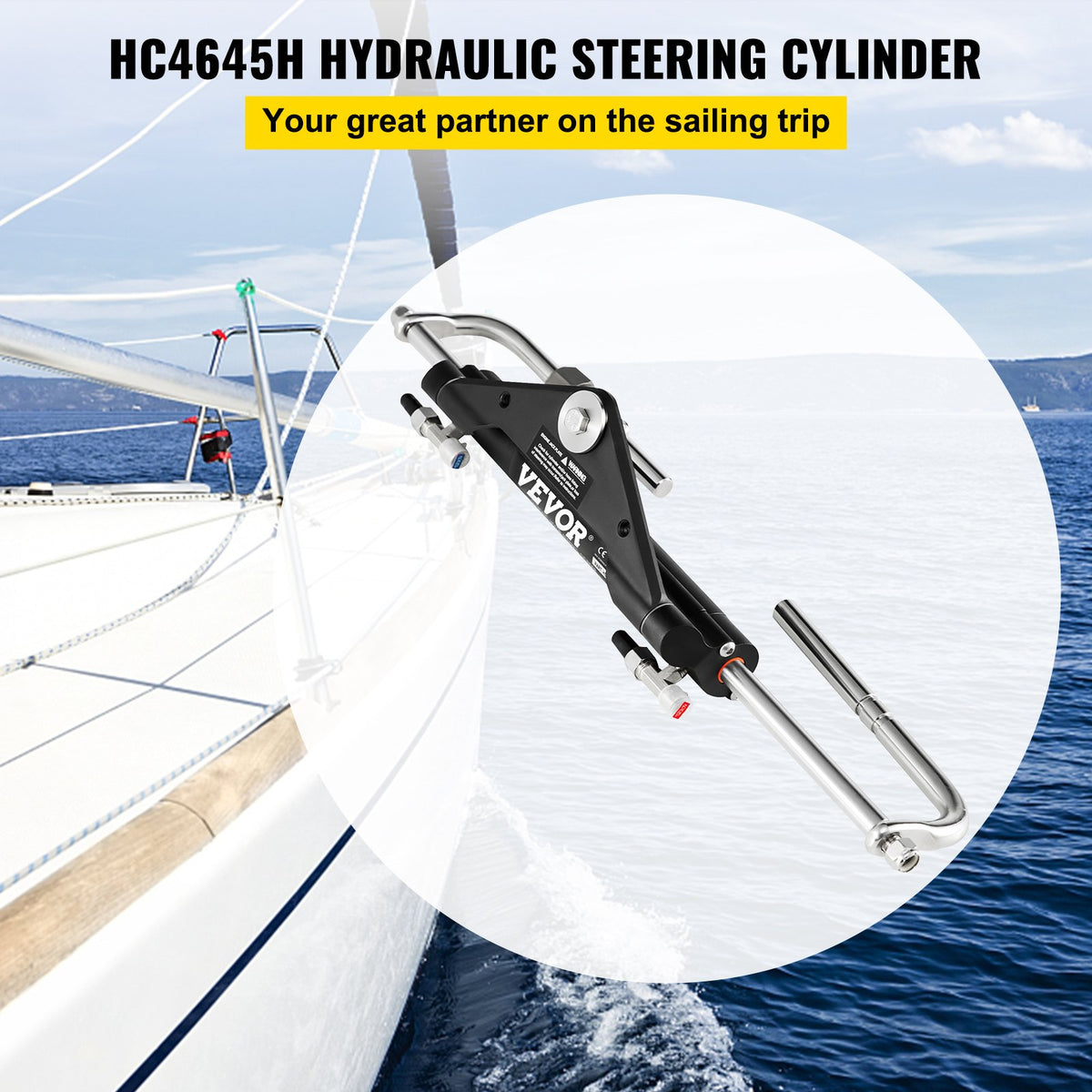 VEVOR Hydraulic Steering - Select Your Configuration - XWYYFXBHC4645HFXGV0 - view 2