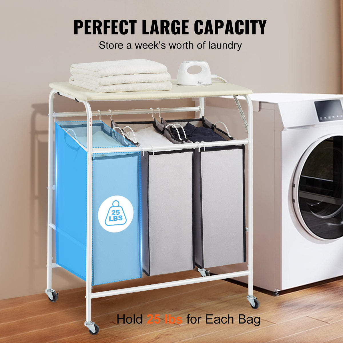 VEVOR Laundry Sorters - Select Your Configuration - XYLYYBSGBD375TJWZV0 - view 3