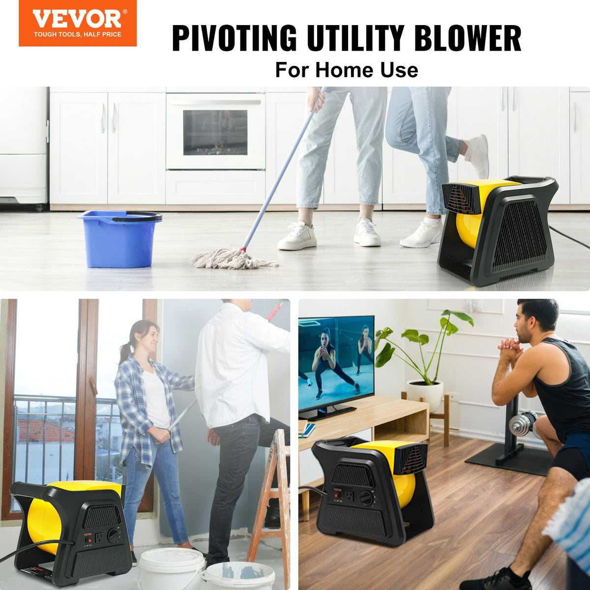VEVOR Blower Fans - Select Your Configuration - XZXDMGFJ1700R3R0HV1 - view 2