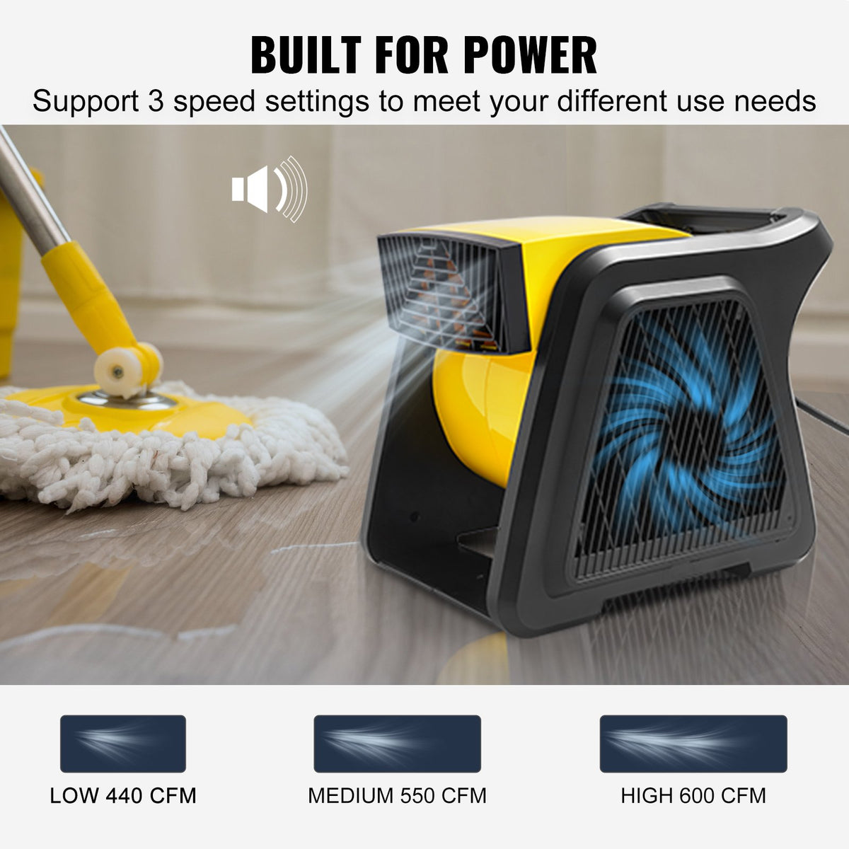 VEVOR Blower Fans - Select Your Configuration - XZXDMGFJ1700R3R0HV1 - view 3
