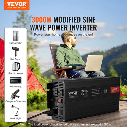 VEVOR Power Inverters - Select Your Configuration - XZXNBQ3000WX61GMMV1 - view 2