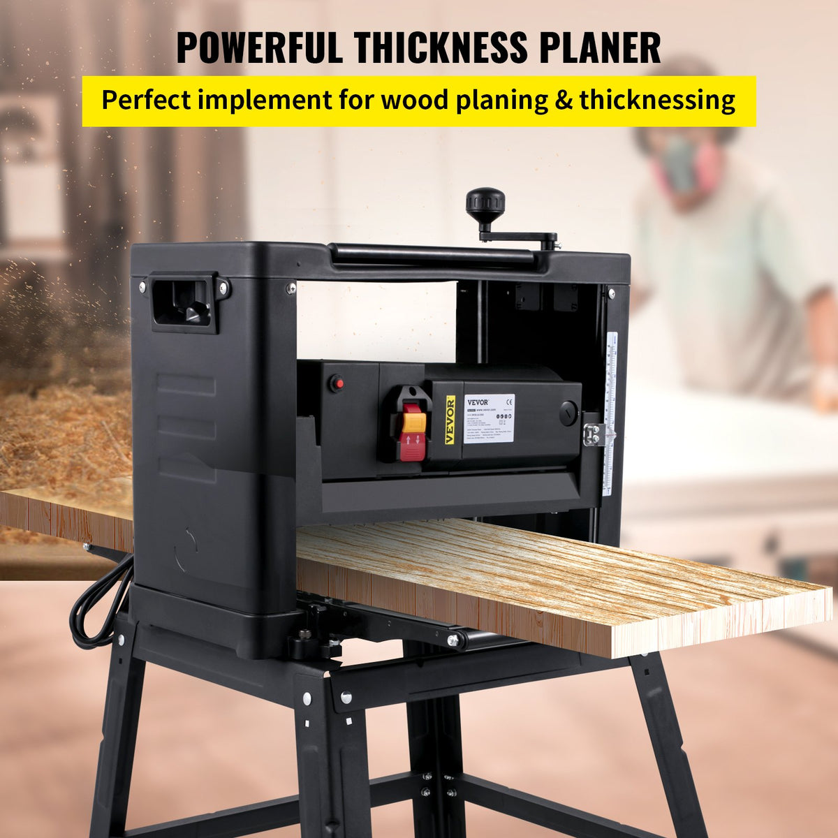 VEVOR Wood Planer & Accessories - Select Your Configuration - YBJYCMC13GB9TLXZXV1 - view 2