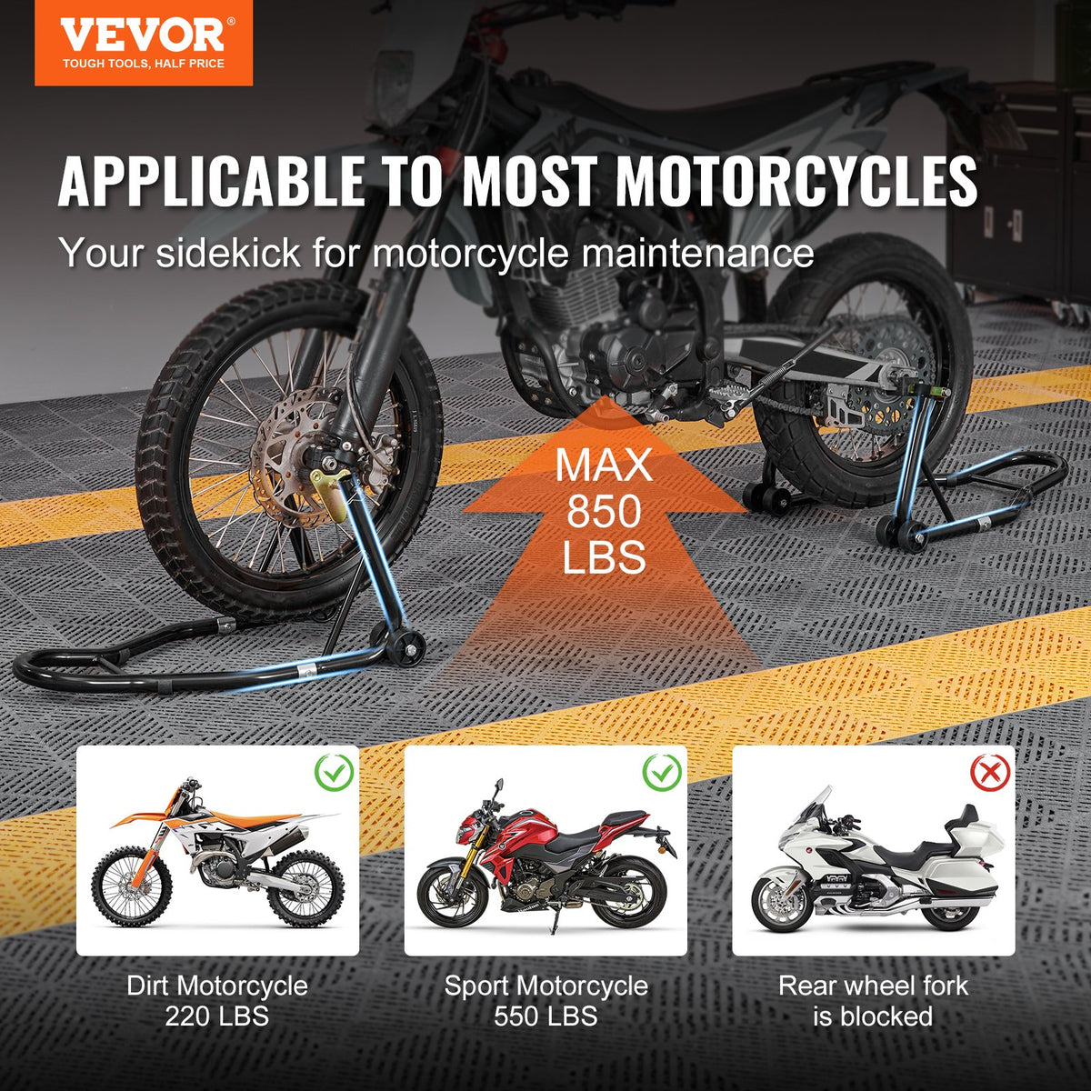 VEVOR Dirt Bike Stand