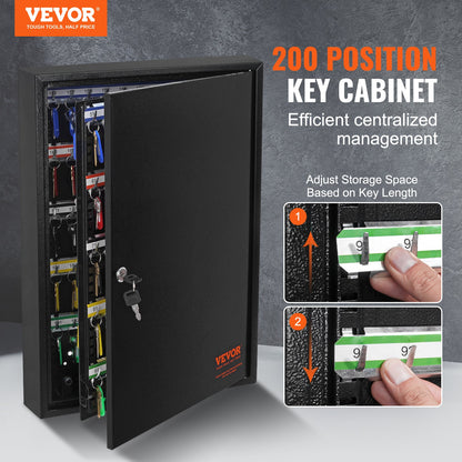 VEVOR Key Cabinet - Select Your Configuration - YCAQJHS200PCPVII5V0 - view 2