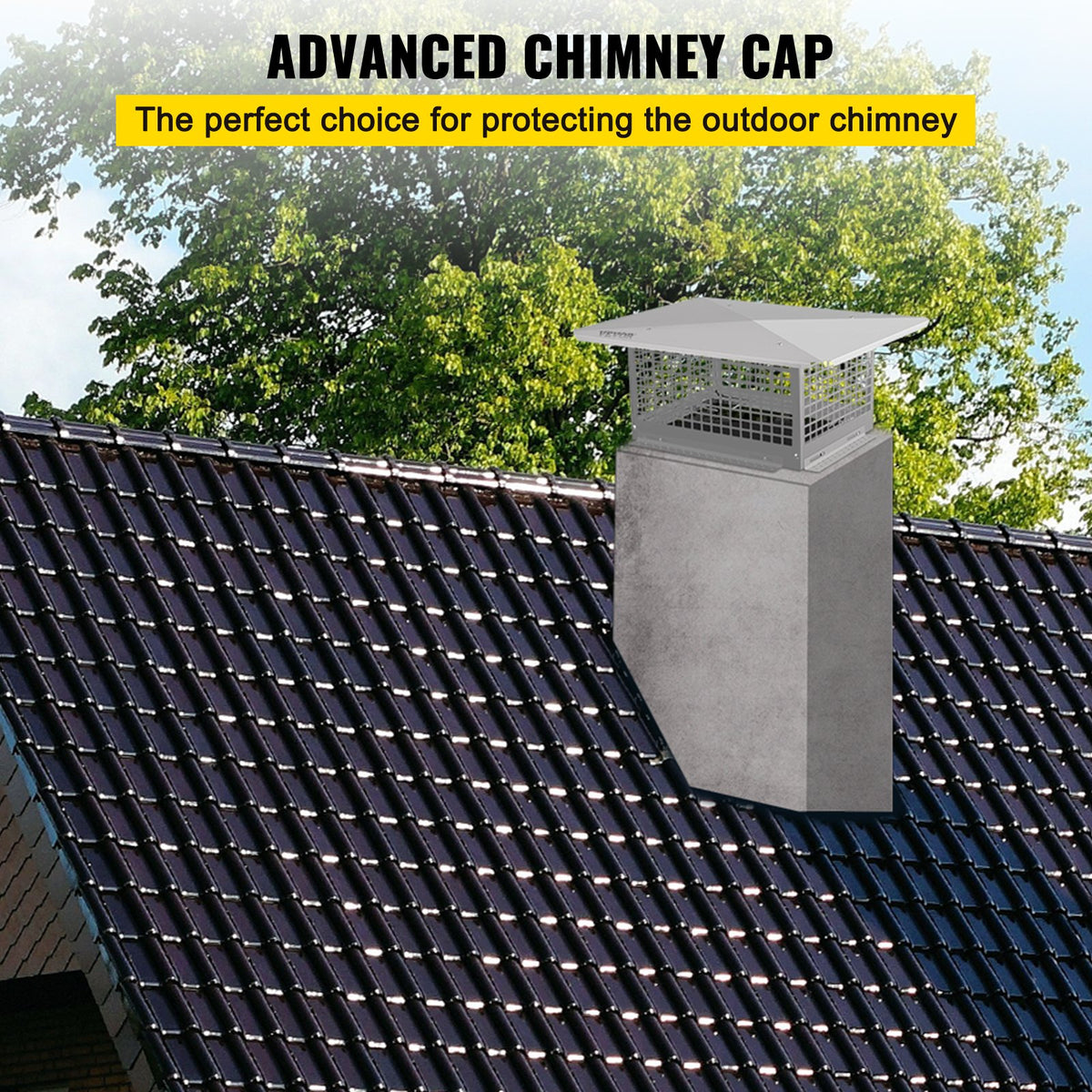 VEVOR Chimney Caps - Select Your Configuration - YCZ13X21LIFYLTYB6V0 - view 2