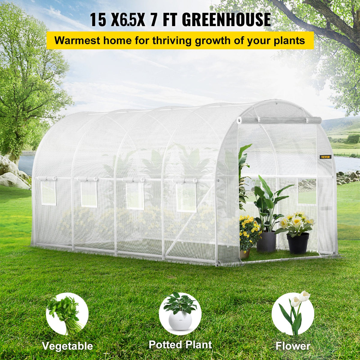 VEVOR Portable Greenhouses - Select Your Configuration - YDSDWSB1577FTL33VV0 - view 2