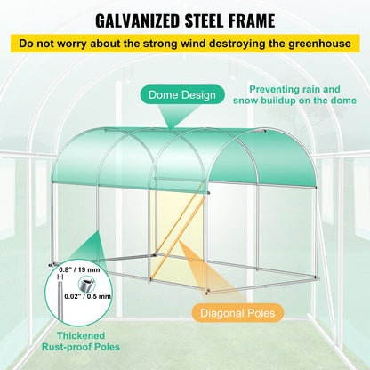 VEVOR Portable Greenhouses - Select Your Configuration - YDSDWSL1077FTKHD5V0 - view 3