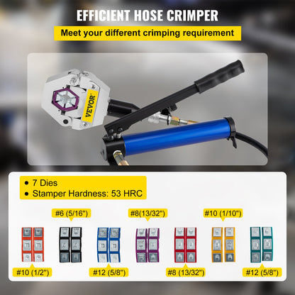 VEVOR A/C Hose Crimping Tools - Select Your Configuration - YGQYYFLSPLB000001V0 - view 3
