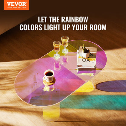VEVOR Acrylic Table - Select Your Configuration - YKLKFZTYXXCSDUW2OV0 - view 2