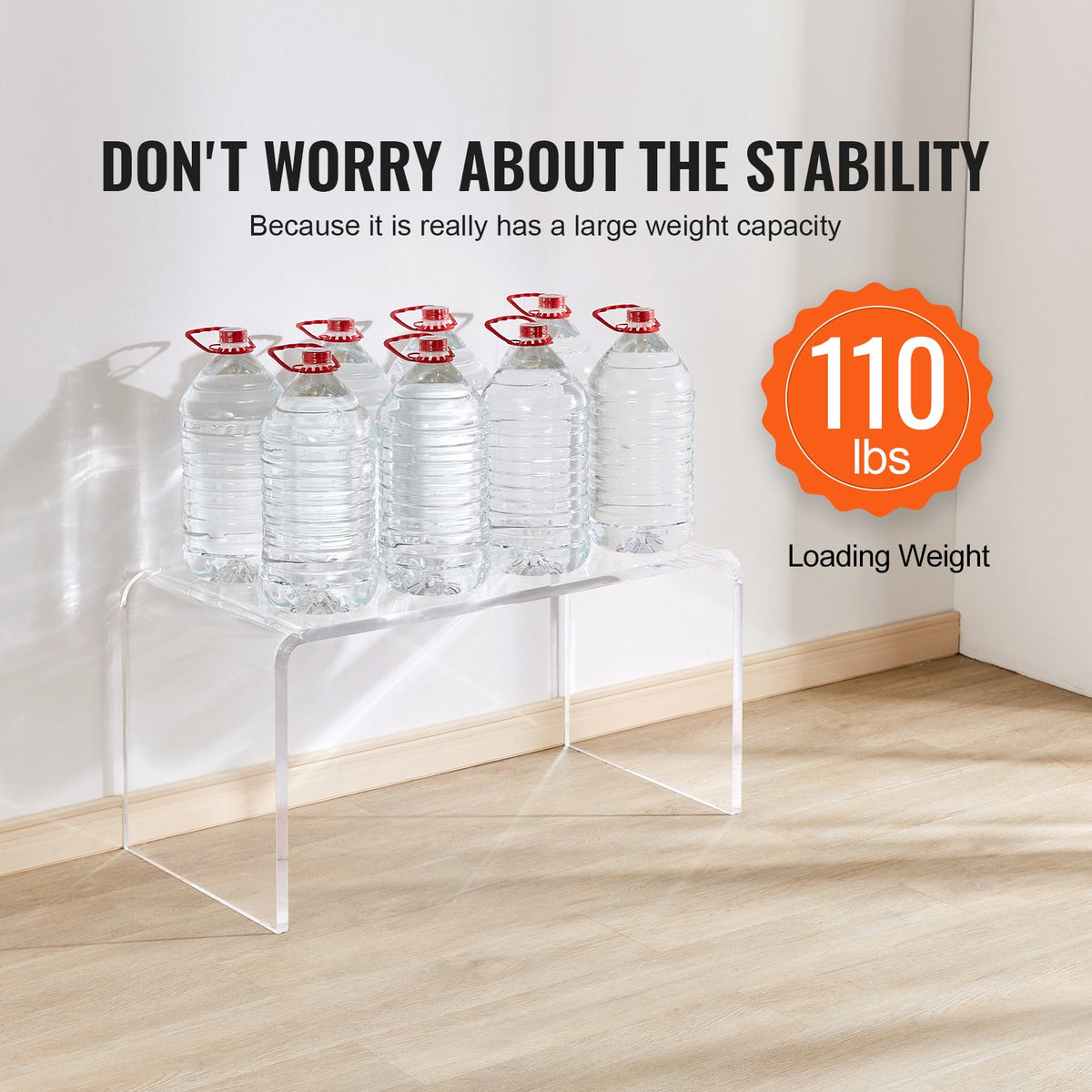 VEVOR Acrylic Table - Select Your Configuration - YKLKFZXTMSDGUZ3PAV0 - view 3