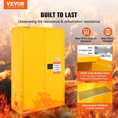VEVOR Flammable Cabinets - Select Your Configuration - YRFBJ1104616P99IEV0 - view 2