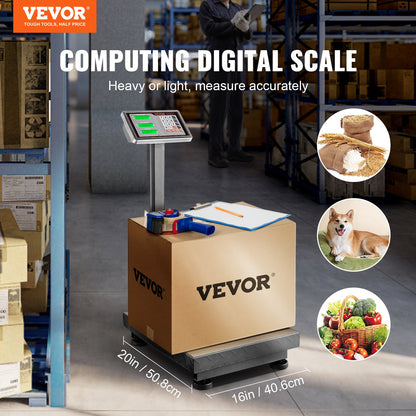VEVOR Weighing Scale For Shipping - Select Your Configuration - YTSYSCYXBDG16OGS7V5 - view 2