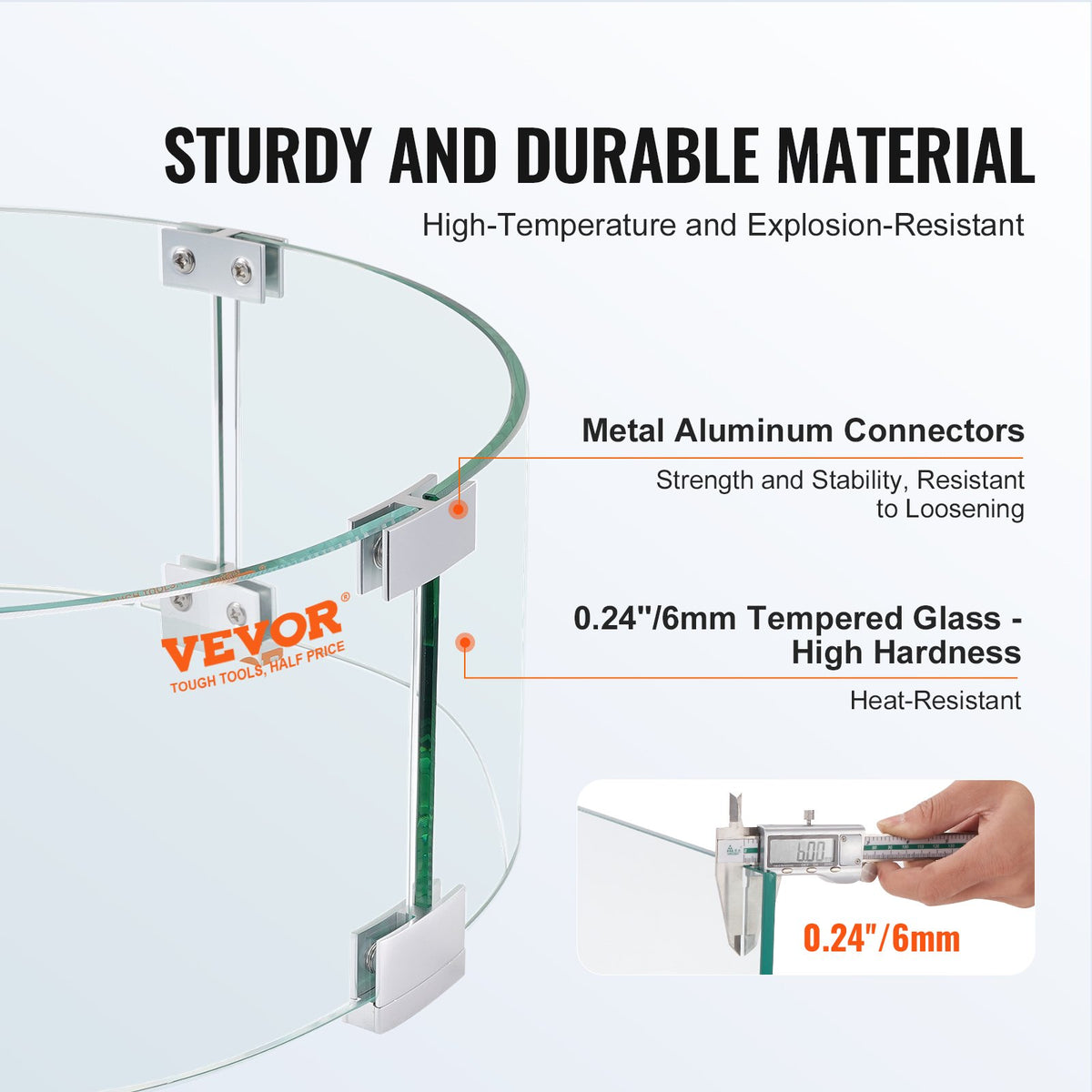 VEVOR Fire Pit Guard - Select Your Configuration - YXBLFFBYC266H8TV8V0 - view 3