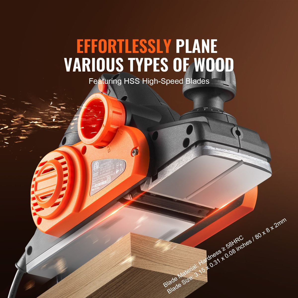 VEVOR Power Handheld Planers
