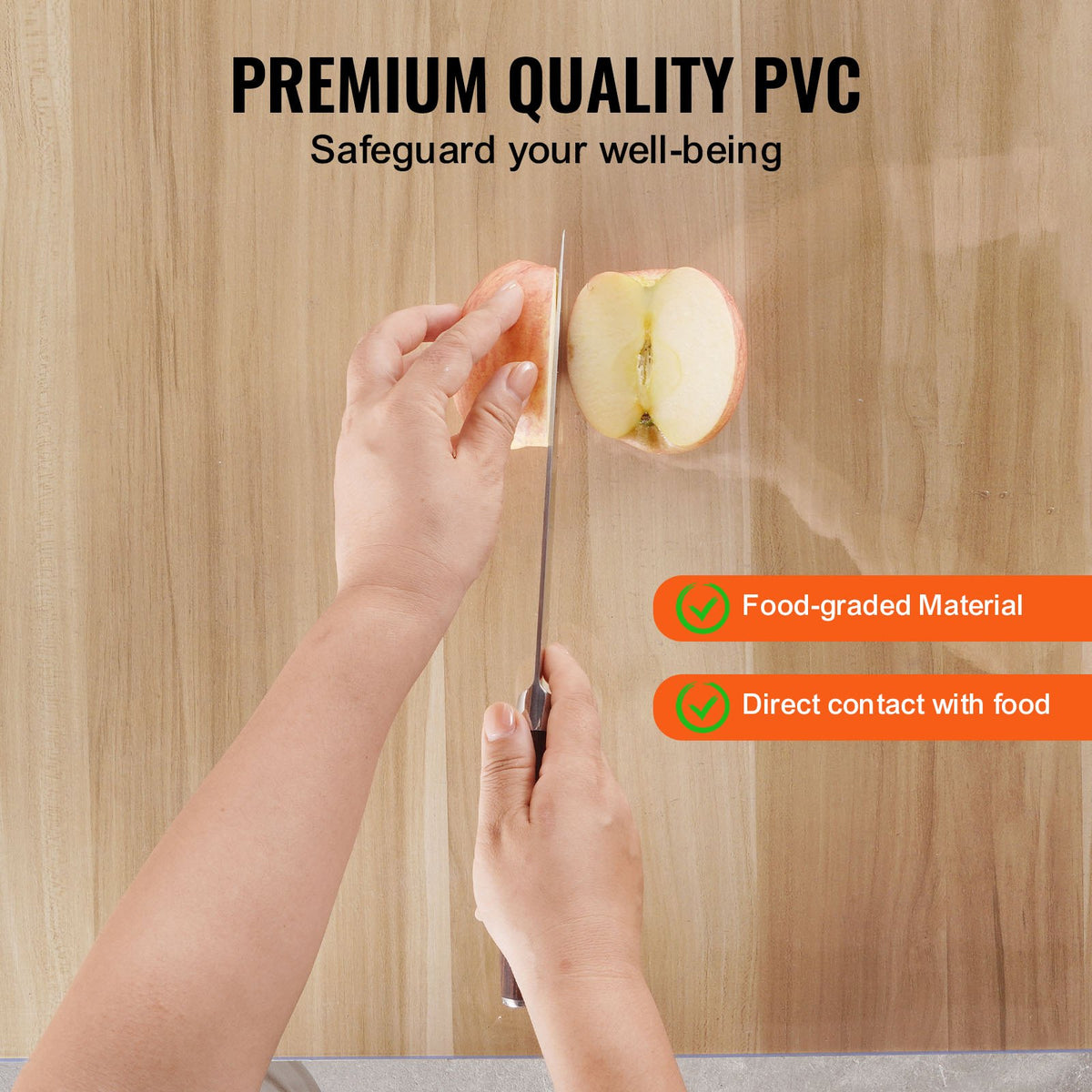 VEVOR PVC Table Protector - Select Your Configuration - YXPVCZB42X4292RMRV0 - view 3