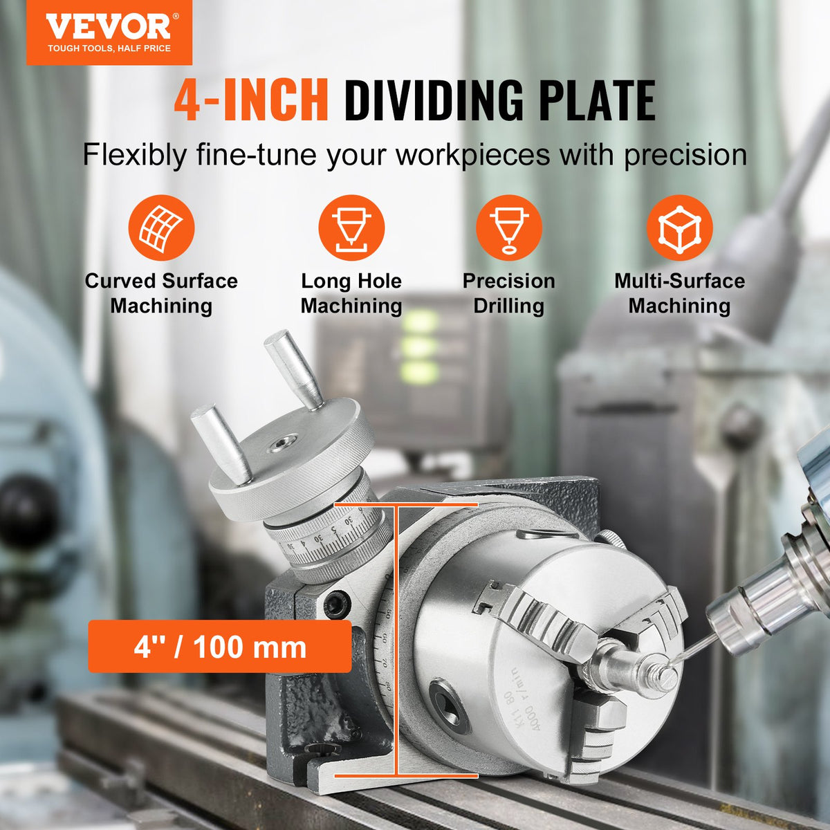 VEVOR Power Table Feed Mill - Select Your Configuration - YXZTLS4C100MYBJD9V0 - view 2