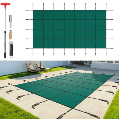 VEVOR Safety Pool Covers - Select Your Configuration - YYCM18X36YCYCG001V0 - view 1