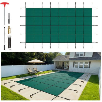 VEVOR Safety Pool Covers - Select Your Configuration - YYCM20X40YCYCG001V0 - view 1