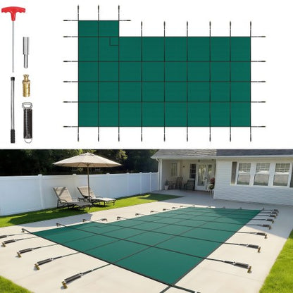 VEVOR Safety Pool Covers - Select Your Configuration - YYCMDY20X40FT8KU3V0 - view 1
