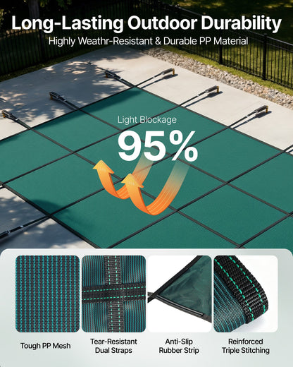 VEVOR Safety Pool Covers - Select Your Configuration - YYCMWB12X24FTKGZ9V0 - view 3