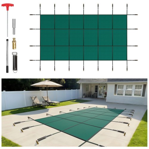 VEVOR Safety Pool Covers - Select Your Configuration - YYCMWB14X28FTYQX4V0 - view 1