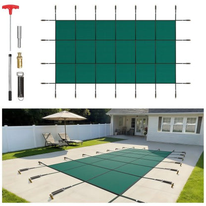 VEVOR Safety Pool Covers - Select Your Configuration - YYCMWB14X28FTYQX4V0 - view 1