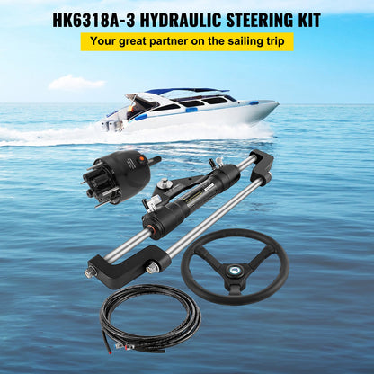 VEVOR Hydraulic Steering - Select Your Configuration - YYDJHK6400A-3TJ18V0 - view 2