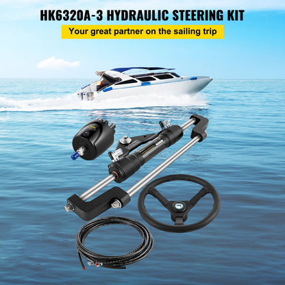 VEVOR Hydraulic Steering - Select Your Configuration - YYDJHK6400A-3TJ20V0 - view 2