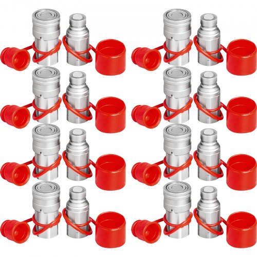 VEVOR Hydraulic Quick Couplers - Select Your Configuration - YYJT0.5X0.5NPT8DZV0 - view 1
