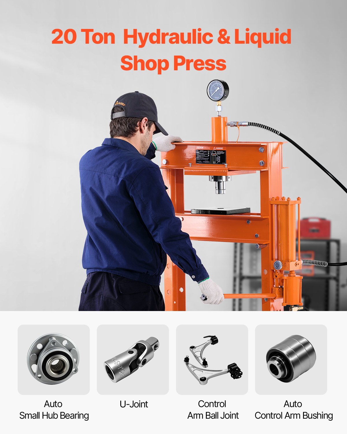 VEVOR Shop Presses - Select Your Configuration - YYYBSQCJYLJL2MQ89V0 - view 2
