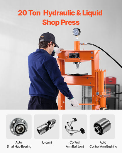 VEVOR Shop Presses - Select Your Configuration - YYYBSQCJYLJL2MQ89V0 - view 2