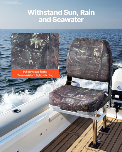 VEVOR Boat Seat and Pedestals - Select Your Configuration - ZDCZYDKB2JZM3NRJ4001V0 - view 3