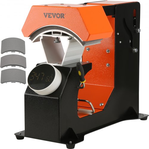 VEVOR 3-in-1 Auto Hat Heat Press with 3pcs Interchangeable Platens(6.6" x 2.7", 6.6" x 3.8", 6.1" x 3"), Automatic Release&Press Knob-Style Digital Control Panel Tested to UL - ZDKMJ62439331U4GJV1 - view 1