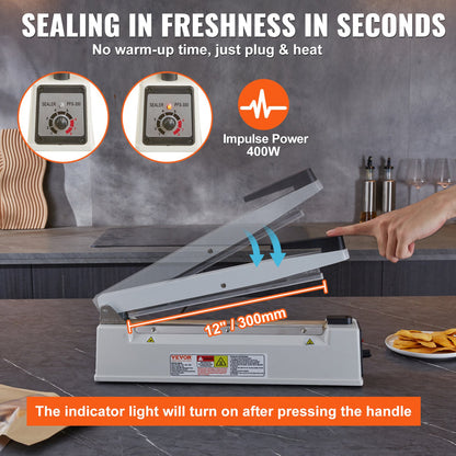 VEVOR Heat Crimp Sealer - Select Your Configuration - ZDSFKJLQ12IN1VOUIV5 - view 3