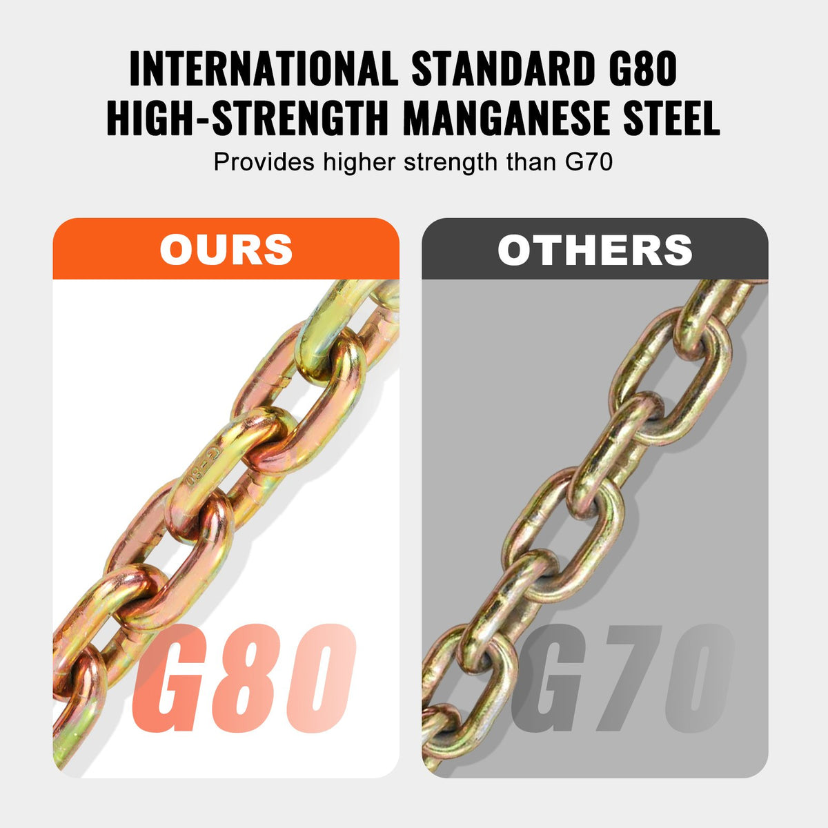 VEVOR Tow Chain - Select Your Configuration - ZGTLSGMGDX2JJAXBDV0 - view 3