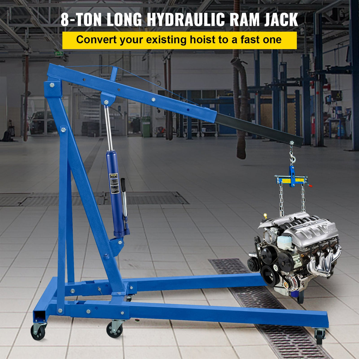 VEVOR Long Ram Jack - Select Your Configuration - ZGYYQJDLSDG8TK6M6V0 - view 2