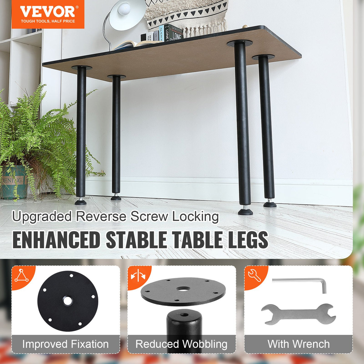 VEVOR Table Legs - Select Your Configuration - ZGZT2YC28YC0FIEAYV0 - view 2