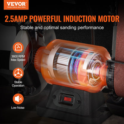 VEVOR Belt & Disc Sanders - Select Your Configuration - ZHSDPSGJJGK35SSYMV1 - view 2