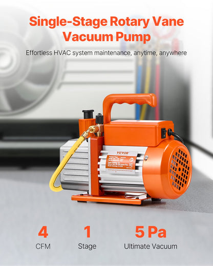 VEVOR A/C Vacuum Pumps - Select Your Configuration - ZKBLJDJ13HP4ZR22YV1 - view 2