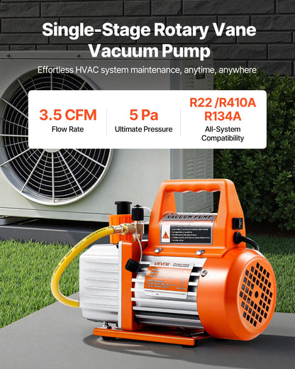 VEVOR A/C Vacuum Pumps - Select Your Configuration - ZKBLJLXDJ14H2AT7K001V1 - view 2