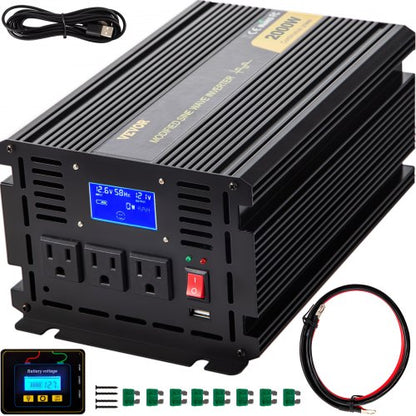 VEVOR Power Inverters - Select Your Configuration - ZNB2KW-12-1200I8XV9 - view 1