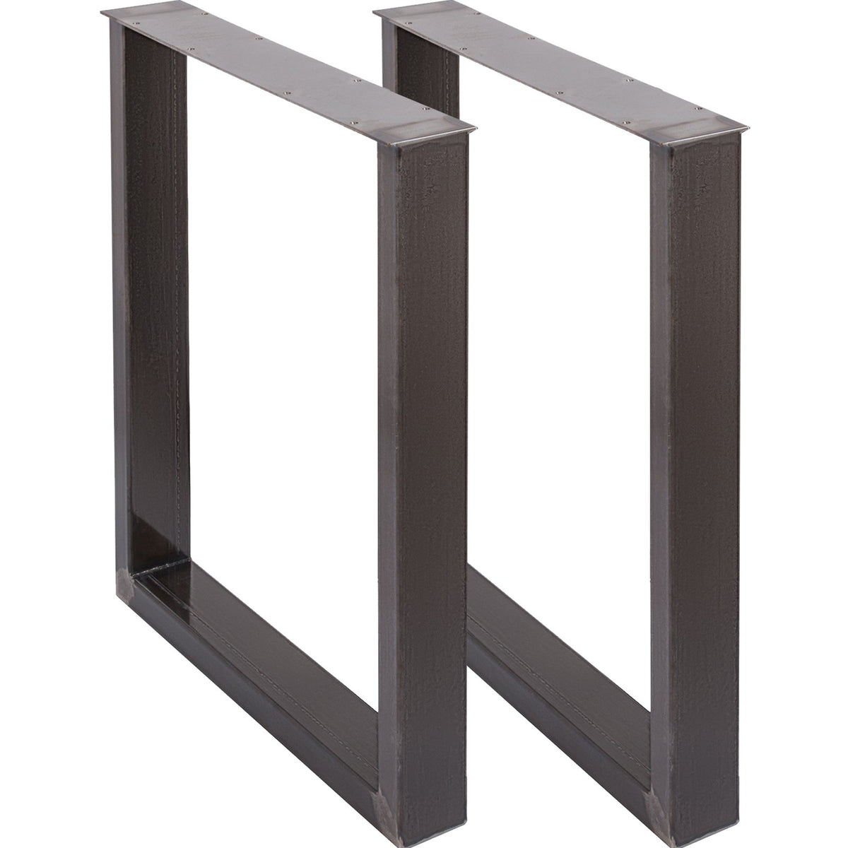 VEVOR Square Steel Table Legs, 28x23 in, Set of 2 - view 1