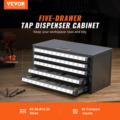 VEVOR Drill Organizer Cabinet - Select Your Configuration - ZTFPGJX256D1DU5WJV0 - view 2