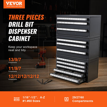 VEVOR Drill Organizer Cabinet - Select Your Configuration - ZTFPGJXWSJTZQHBVLV0 - view 2