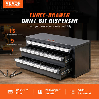 VEVOR Drill Organizer Cabinet - Select Your Configuration - ZTFPGJXZTSCT6N0G8V0 - view 2
