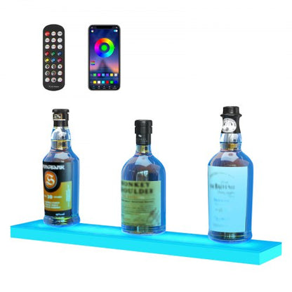 VEVOR Liquor Bottle Display Shelf - Select Your Configuration - ZTXJPLED124RF90SBV1 - view 1