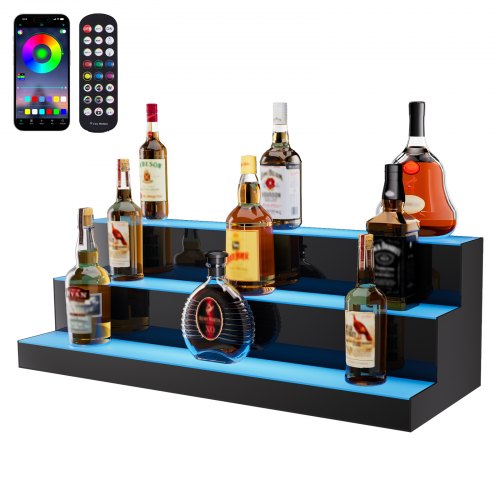 VEVOR Liquor Bottle Display Shelf - Select Your Configuration - ZTXJPLED330RF57F4V1 - view 1