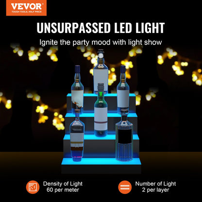 VEVOR Liquor Bottle Display Shelf - Select Your Configuration - ZTXJPLED416RFSVC4V1 - view 2