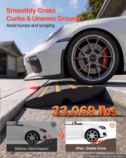 VEVOR Curb Ramps - Select Your Configuration - ZXDBLYPDGB148U6S1V0 - view 2