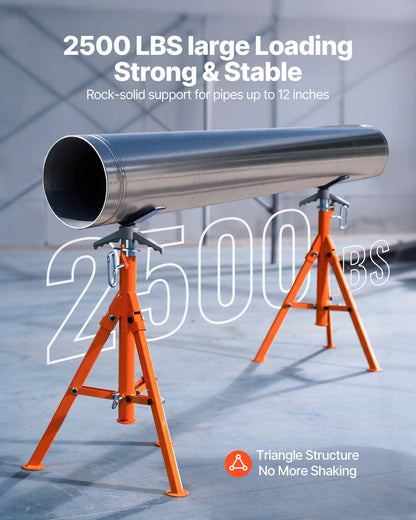 VEVOR Pipe Stand - Select Your Configuration - ZXGDZCZJ2852R9DRBV0 - view 2